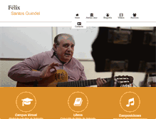 Tablet Screenshot of felixsantosguindel.com
